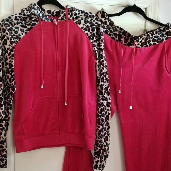 The Trend Other - The Trend Velour Jogging Suit , Size L